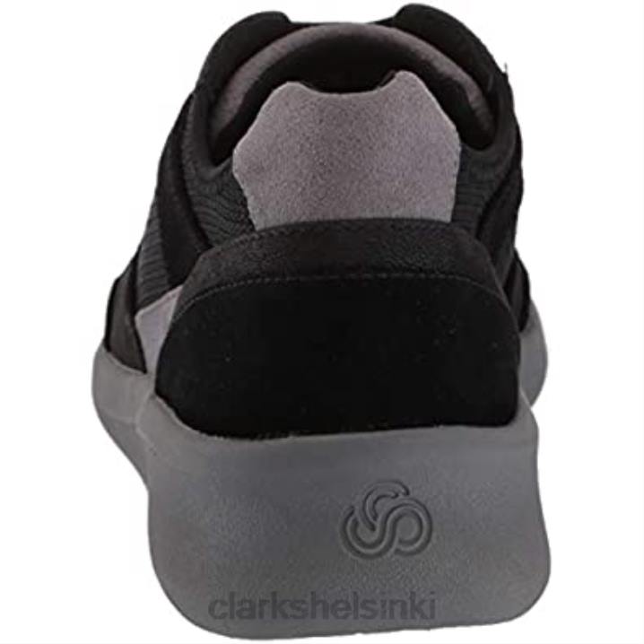 musta tekstiili naisten sillian 20 pitsiä tennareita clarks Clarks naiset 2DHN1460 musta tekstiili