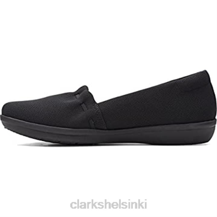 naisten ayla shine tennarit clarks musta tekstiili Clarks naiset 2DHN551 musta tekstiili