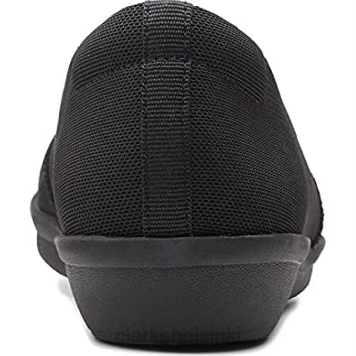 naisten ayla shine tennarit clarks musta tekstiili Clarks naiset 2DHN551 musta tekstiili