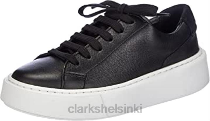 naisten hero lite pitsiset tennarit clarks mustaa nahkaa Clarks naiset 2DHN2367 musta nahka
