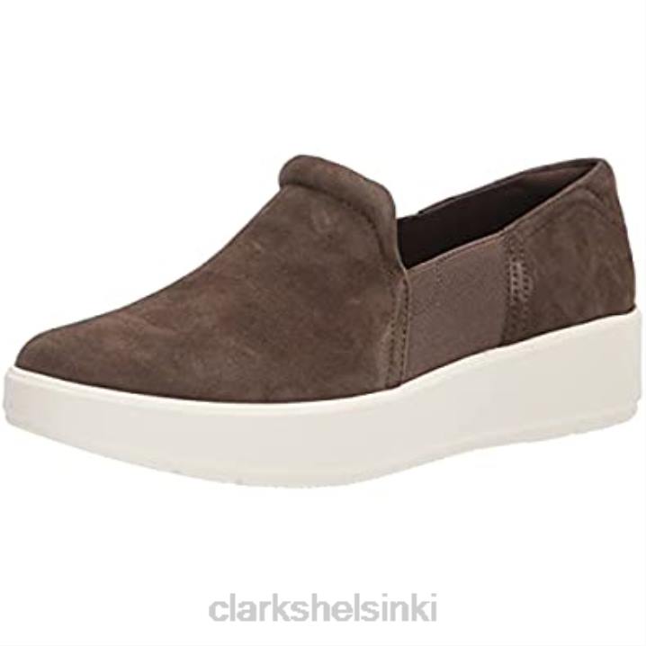 naisten layton band tennarit clarks tumma oliivi mokka Clarks naiset 2DHN2271 tumma oliivi mokka