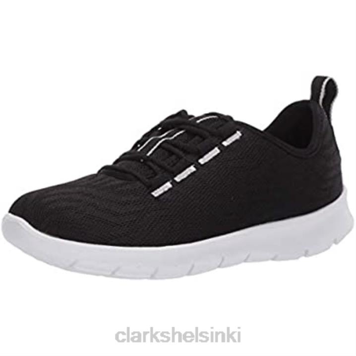 naisten step allena go tennarit clarks musta verkko Clarks naiset 2DHN1941 musta verkko