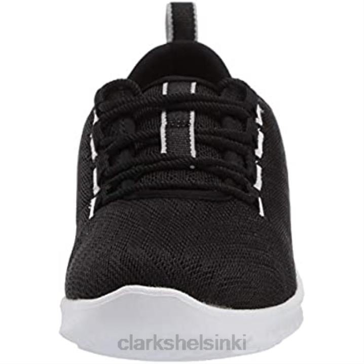 naisten step allena go tennarit clarks musta verkko Clarks naiset 2DHN1941 musta verkko