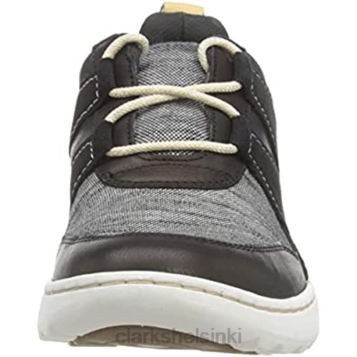 naisten teagan pitsiset tennarit clarks musta Clarks naiset 2DHN1463 musta