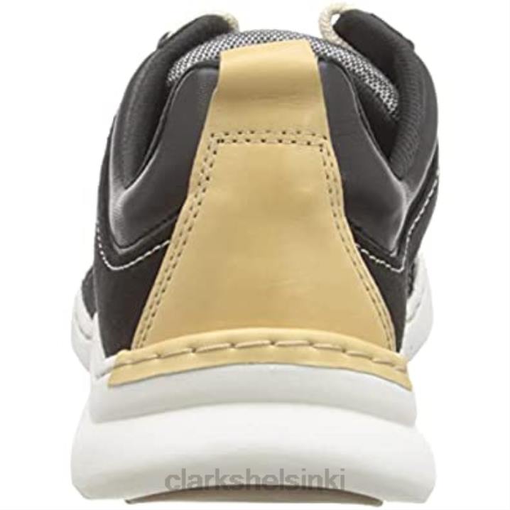 naisten teagan pitsiset tennarit clarks musta Clarks naiset 2DHN1463 musta