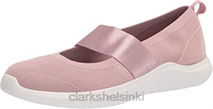 pölyinen pinkki neulottu naisten nova sol tennarit clarks Clarks naiset 2DHN2500