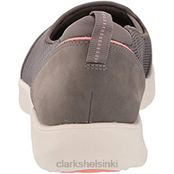 stone textile clarks naisten adella poskipunalenkkari Clarks naiset 2DHN2619 kivi tekstiili