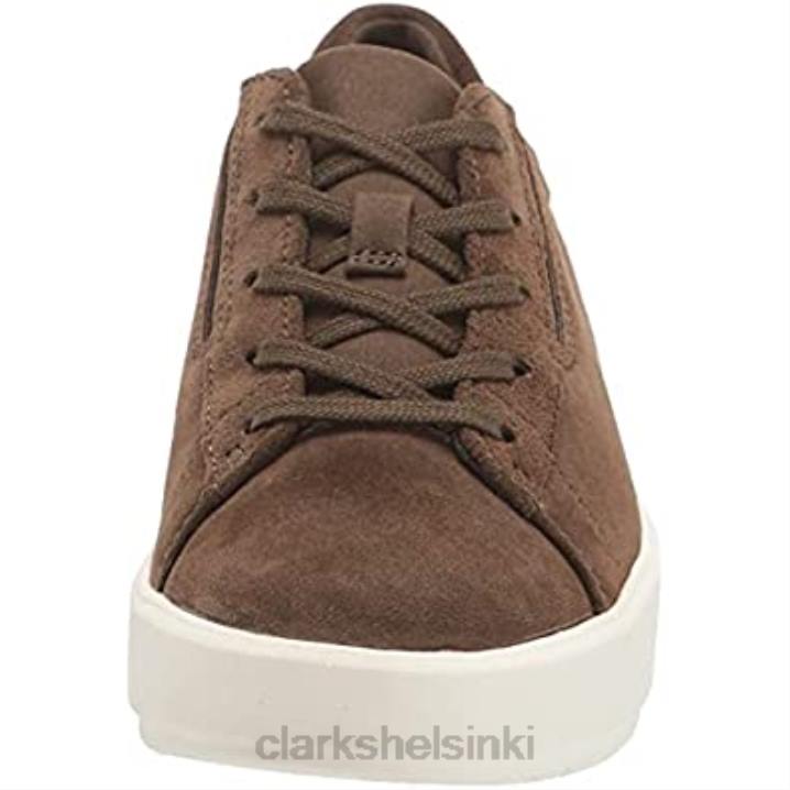 tumma oliivi mokkanahka clarks naisten layton pitsilenkkarit Clarks naiset 2DHN1216 tumma oliivi mokka