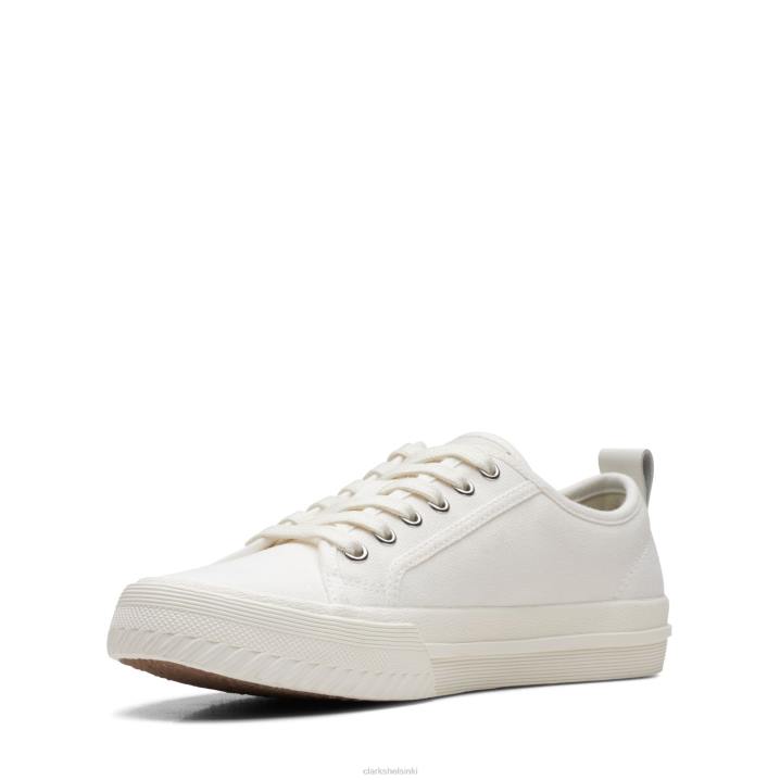 valkoinen kangas clarks roxby pitsiä Clarks naiset 2DHN3264 valkoinen kangas