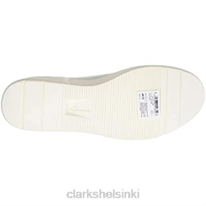 valkoinen nahkainen clarks naisten layton-pitsilenkkari Clarks naiset 2DHN352 valkoista nahkaa