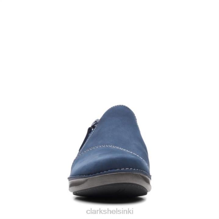 appley zip navy nubuck navy nubuck clarks Clarks naiset 2DHN6182 laivaston nubukki