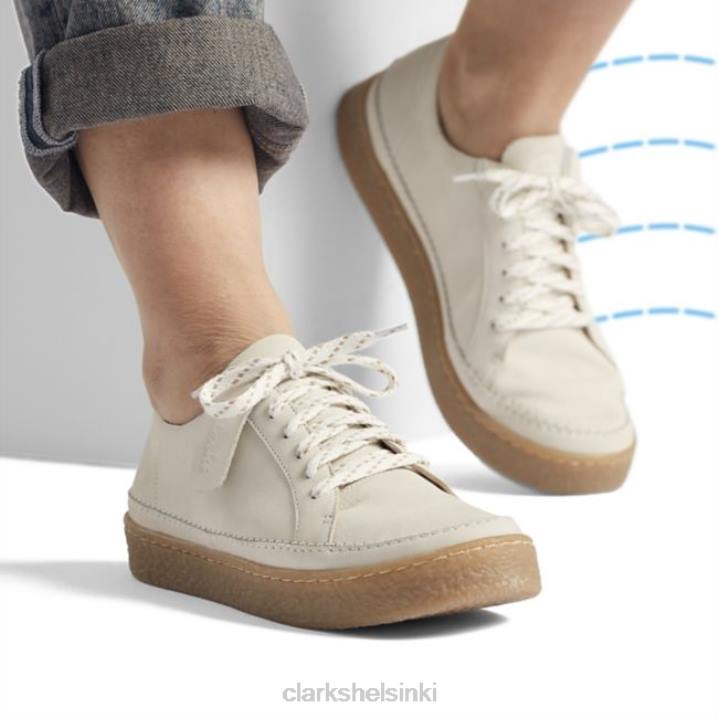 barleigh pitsi valkoinen nahka valkoinen nahka clarks Clarks naiset 2DHN5990 valkoista nahkaa