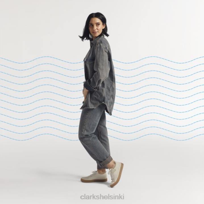 barleigh pitsi valkoinen nahka valkoinen nahka clarks Clarks naiset 2DHN5990 valkoista nahkaa