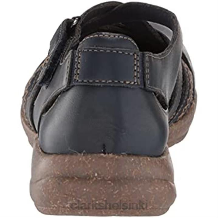 clarks naisten roseville step mary jane flat laivastonsininen nahka Clarks naiset 2DHN2858 laivastonsininen nahka