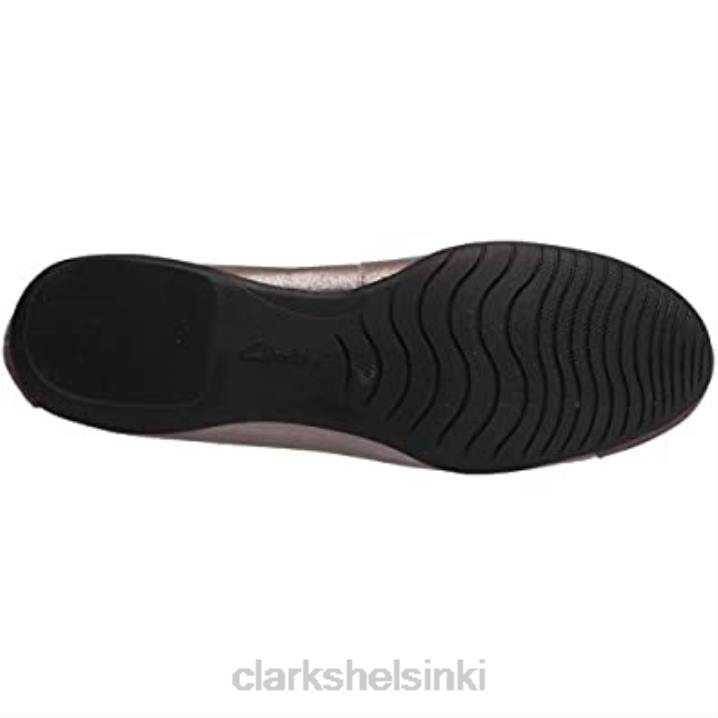 metallinen nahka clarks naisten sara orchid baletti tasainen Clarks naiset 2DHN1576