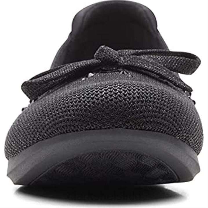 musta naisten carly hope flat clarks Clarks naiset 2DHN748 musta