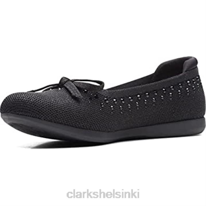 musta naisten carly hope flat clarks Clarks naiset 2DHN748 musta