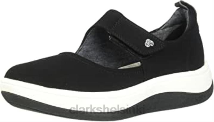 naisten arla air mary jane flat black tekstiili clarks Clarks naiset 2DHN1934 musta tekstiili