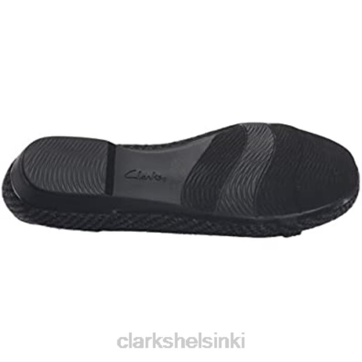 naisten blanche west flat black synteettinen clarks Clarks naiset 2DHN2166