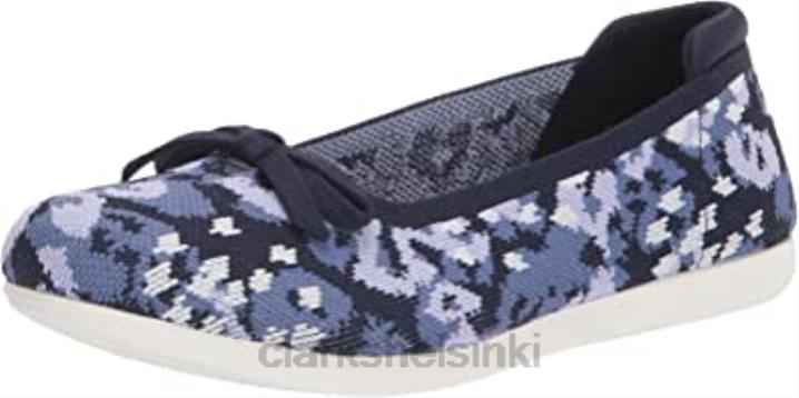 naisten carly hope baletti flat clarks blue combi Clarks naiset 2DHN1901 sininen yhdistelmä