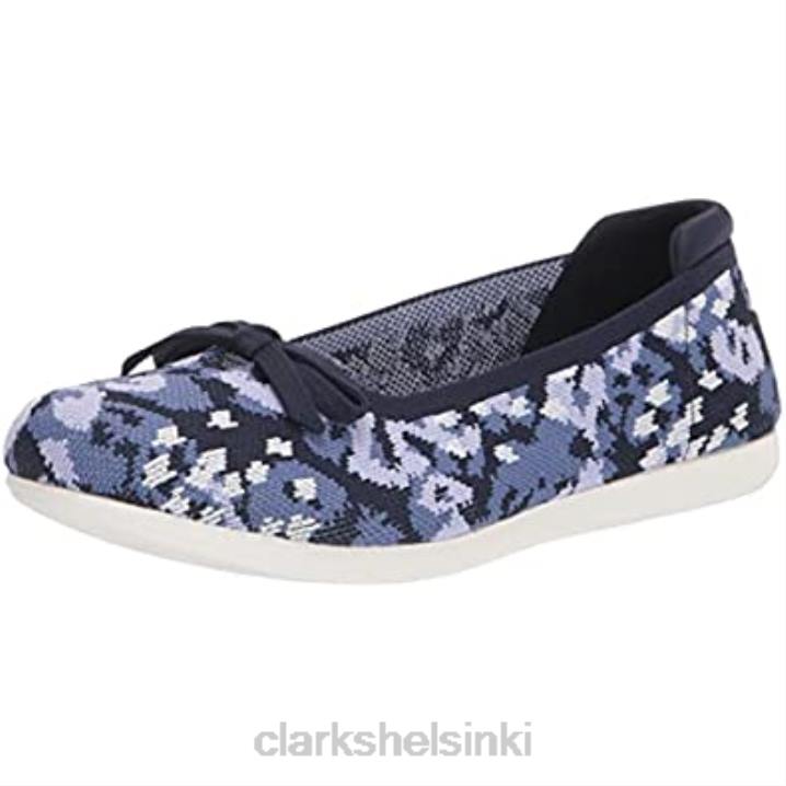 naisten carly hope baletti flat clarks blue combi Clarks naiset 2DHN1901 sininen yhdistelmä