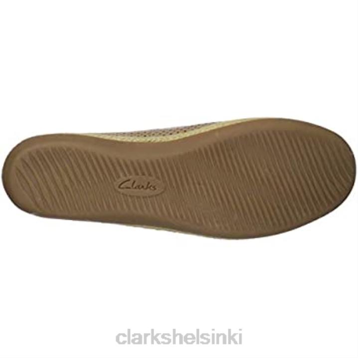 naisten danelly adira baletti litteät hiekka nahka clarks Clarks naiset 2DHN838 hiekka nahkaa