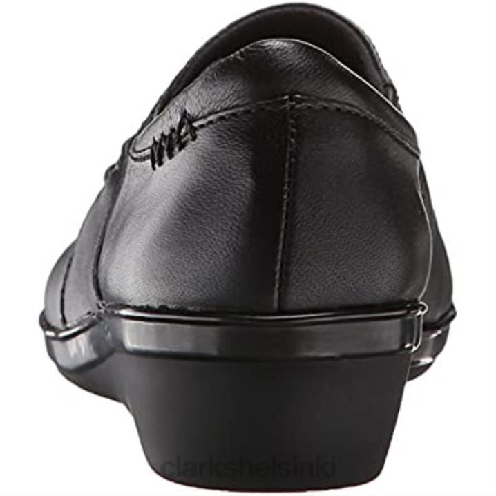 naisten everlay iris flat clarks musta nahka Clarks naiset 2DHN2965 musta nahka