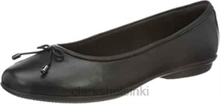 naisten gracelblu balettikortteja clarks black Clarks naiset 2DHN1847 musta nahka