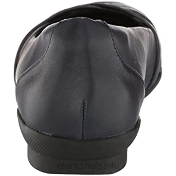 naisten sara apila baletti flat clarks laivastonsininen yhdistelmä Clarks naiset 2DHN901