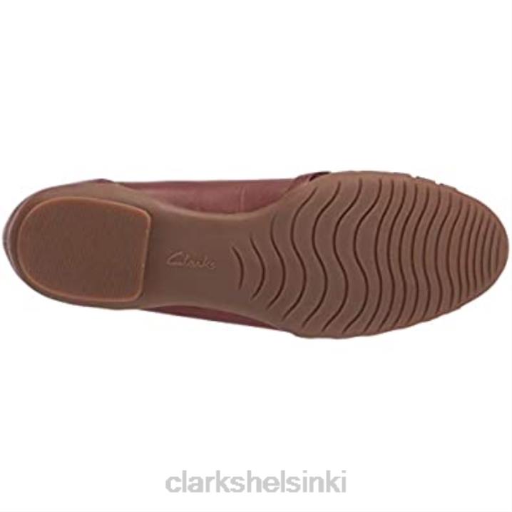 naisten sara-apila baletti tasainen clarks mahoga Clarks naiset 2DHN1885