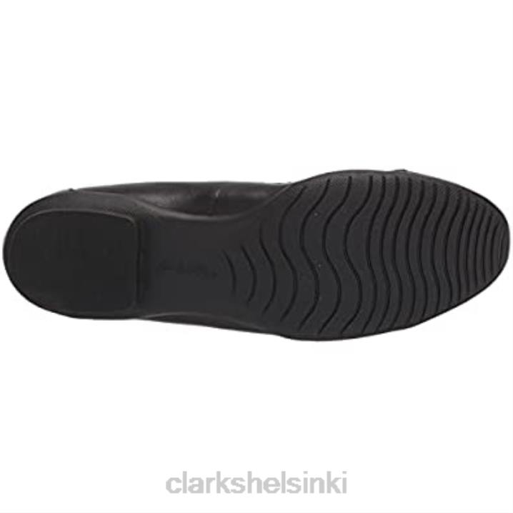 naisten sara baletti litteät musta nahka clarks Clarks naiset 2DHN462 musta nahka