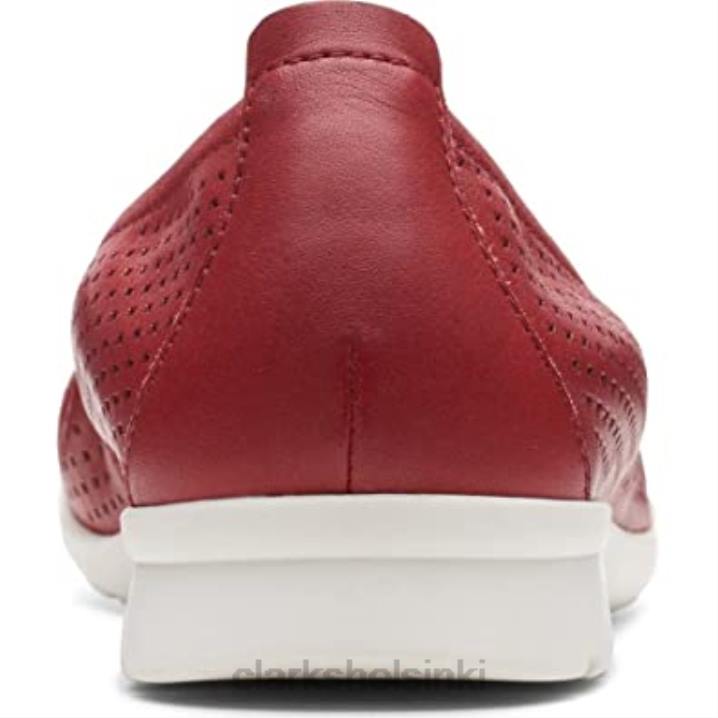 punainen papu naisten jenette ease baletti flat clarks Clarks naiset 2DHN884