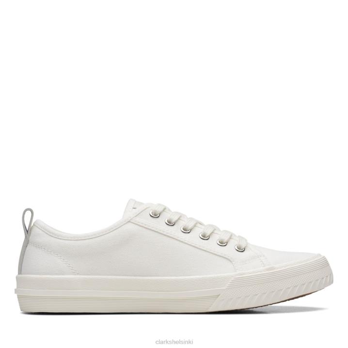 valkoinen kangas clarks roxby lace valkoinen kangas Clarks naiset 2DHN6555 valkoinen kangas