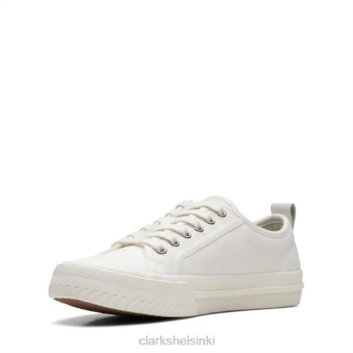 valkoinen kangas clarks roxby lace valkoinen kangas Clarks naiset 2DHN6555 valkoinen kangas