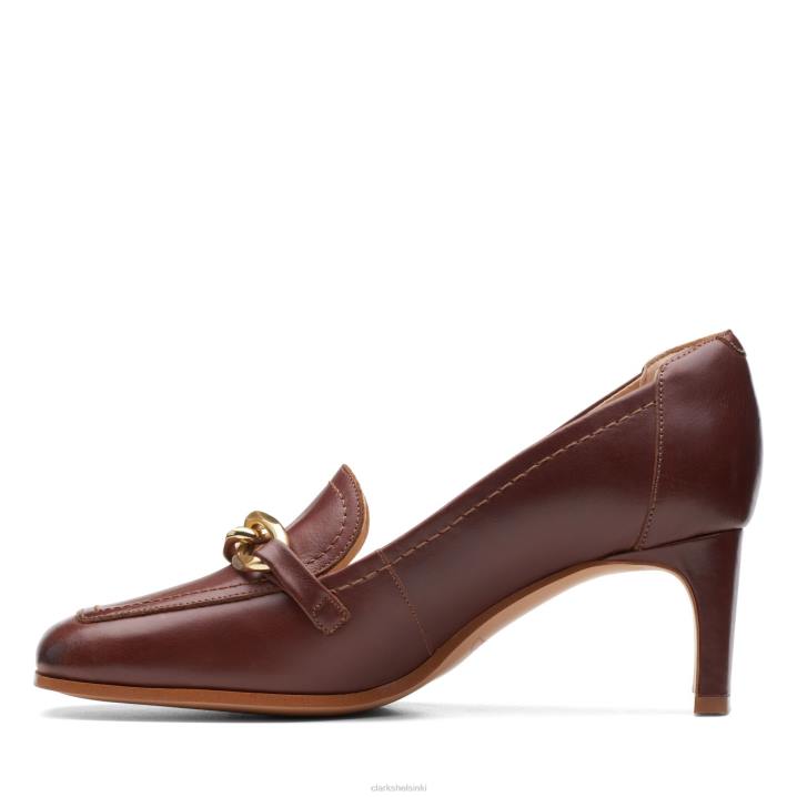 brittiläinen rusketus lea seren 55 trim clarks Clarks naiset 2DHN3044 brittiläinen rusketus lea