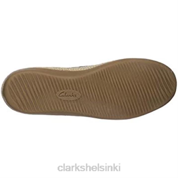 clarks musta nahkainen naisten danelly iris loafer flat Clarks naiset 2DHN137 musta nahka