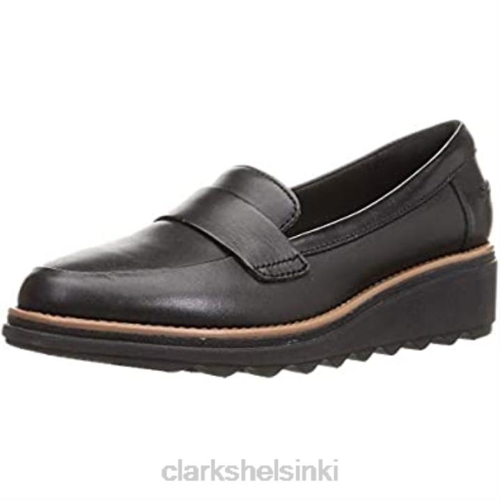 clarks musta pehmeä naisten sharon gracie loafer Clarks naiset 2DHN1961 musta pehmeä