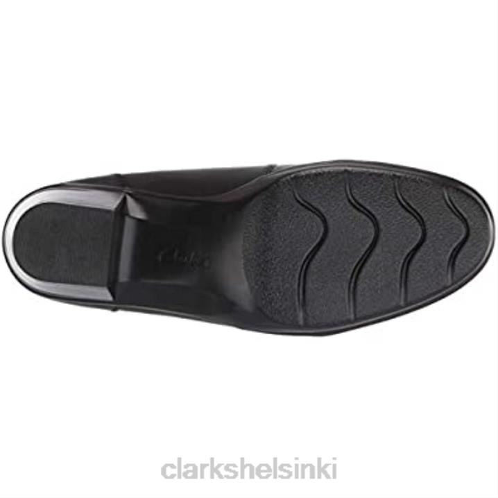 clarks naisten emslie chelsea loafer musta nahkainen synteettinen lisko Clarks naiset 2DHN1290 musta synteettinen nahkainen lisko