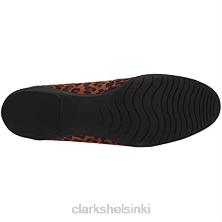 clarks naisten sara unikkoloafer leopardikuvioinen Clarks naiset 2DHN1570 leopardi kuvio