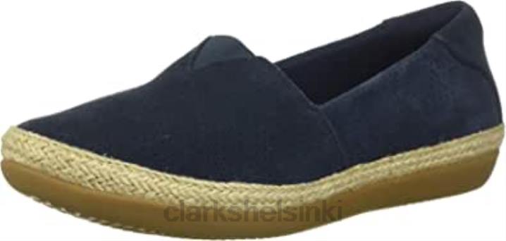 clarks navy mokkanahka naisten Danelly sky loafer Clarks naiset 2DHN1929