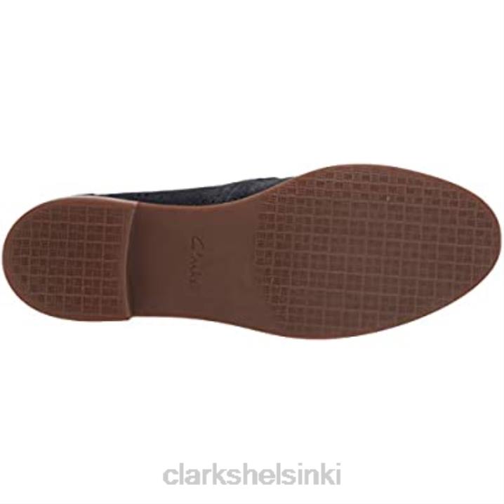 clarks navy mokkanahka naisten trish calla loafer Clarks naiset 2DHN1073 laivastonsininen mokka