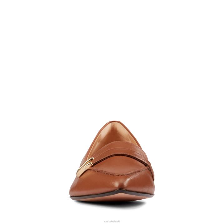 clarks tummanruskea nahka laina 15 solki Clarks naiset 2DHN3361 tummanruskea nahka