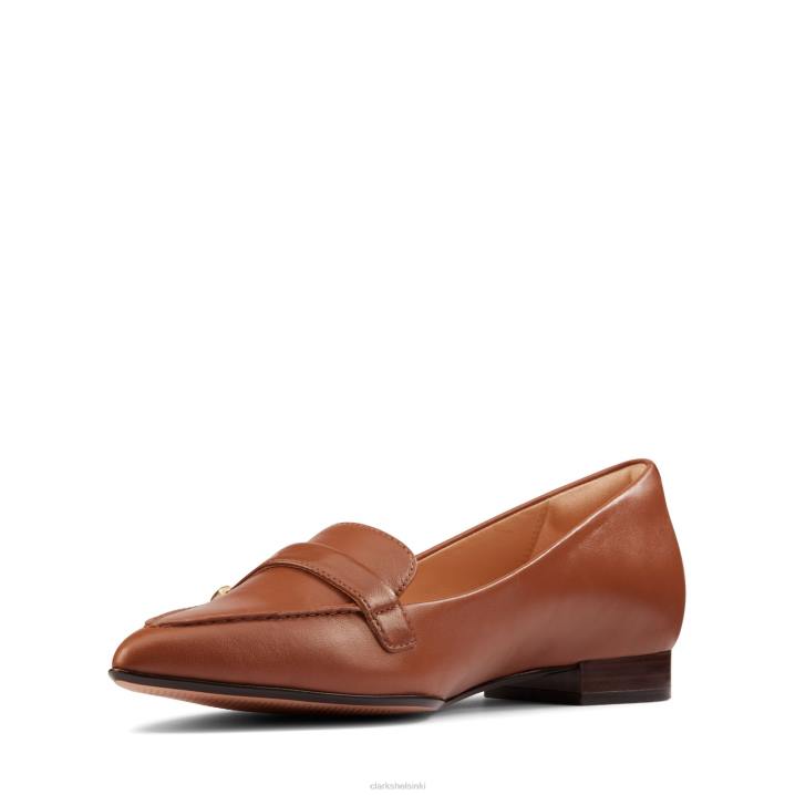 clarks tummanruskea nahka laina 15 solki Clarks naiset 2DHN3361 tummanruskea nahka
