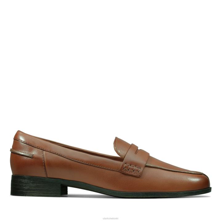 hamble loafer clarks ruskeaa nahkaa Clarks naiset 2DHN3029 ruskea nahka