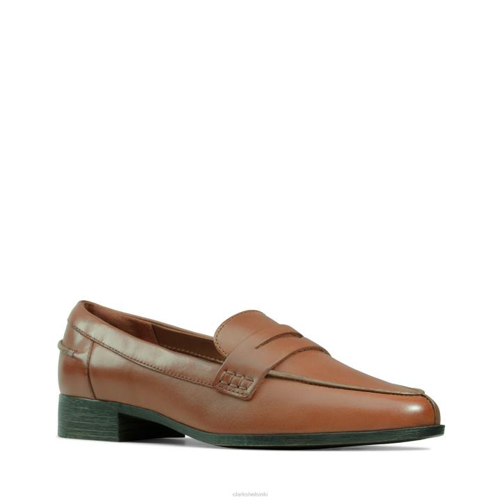 hamble loafer clarks ruskeaa nahkaa Clarks naiset 2DHN3029 ruskea nahka
