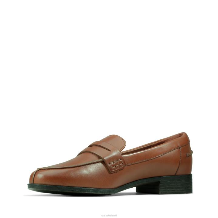 hamble loafer clarks ruskeaa nahkaa Clarks naiset 2DHN3029 ruskea nahka