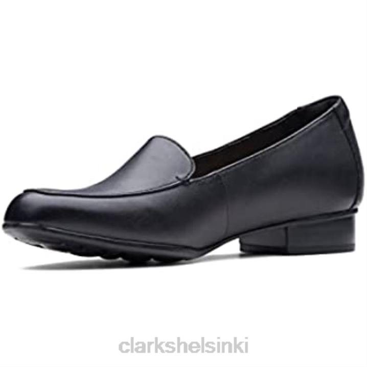 juliet lora naisten loafers clarks musta Clarks naiset 2DHN1061 musta nahka musta nahka