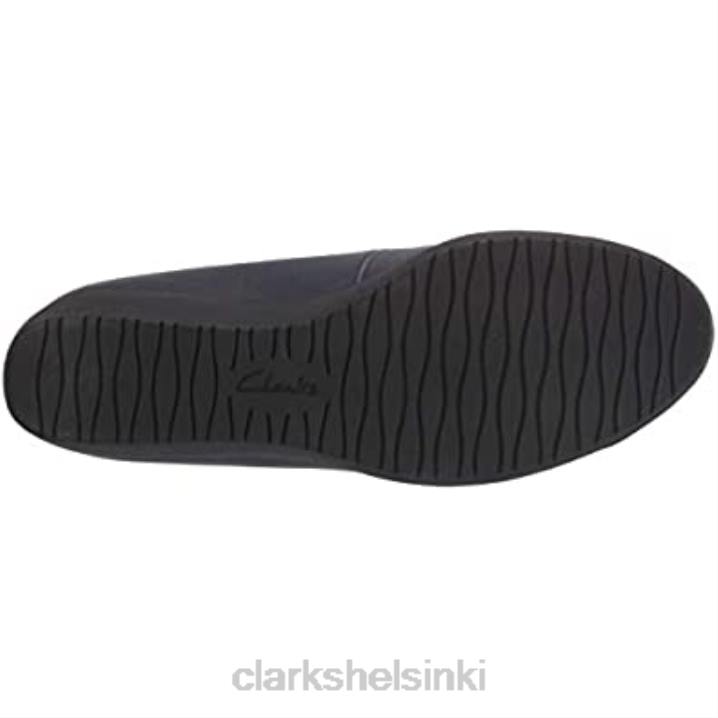 laivastonsininen nahka naisten elpalm loafer clarks Clarks naiset 2DHN300 laivastonsininen nahka