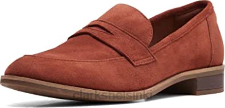 mahoga ny clarks naisten trish rose loafer Clarks naiset 2DHN475
