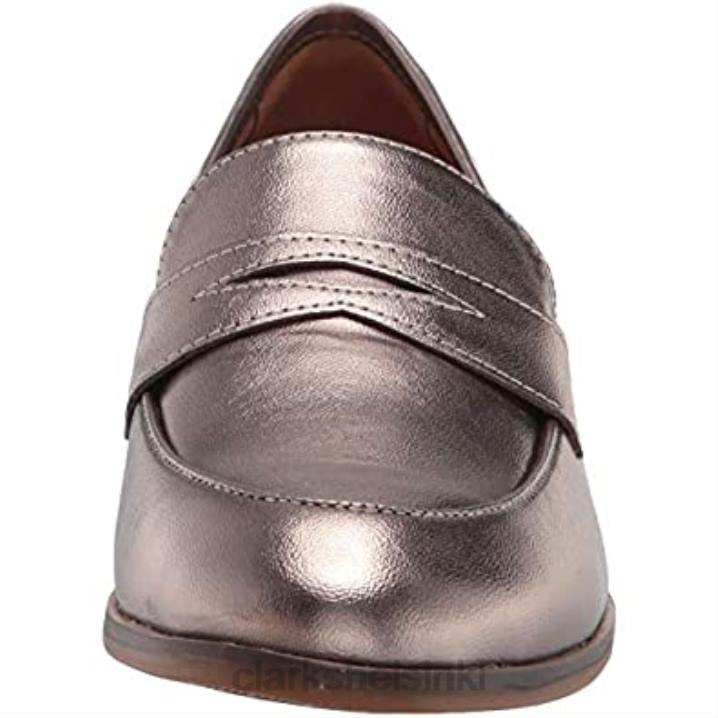 metallinen synteettinen naisten Trish ruusu loafer clarks Clarks naiset 2DHN2492